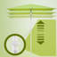 180cm X 125cm Rectangular Tilt Market Parasol-98464900