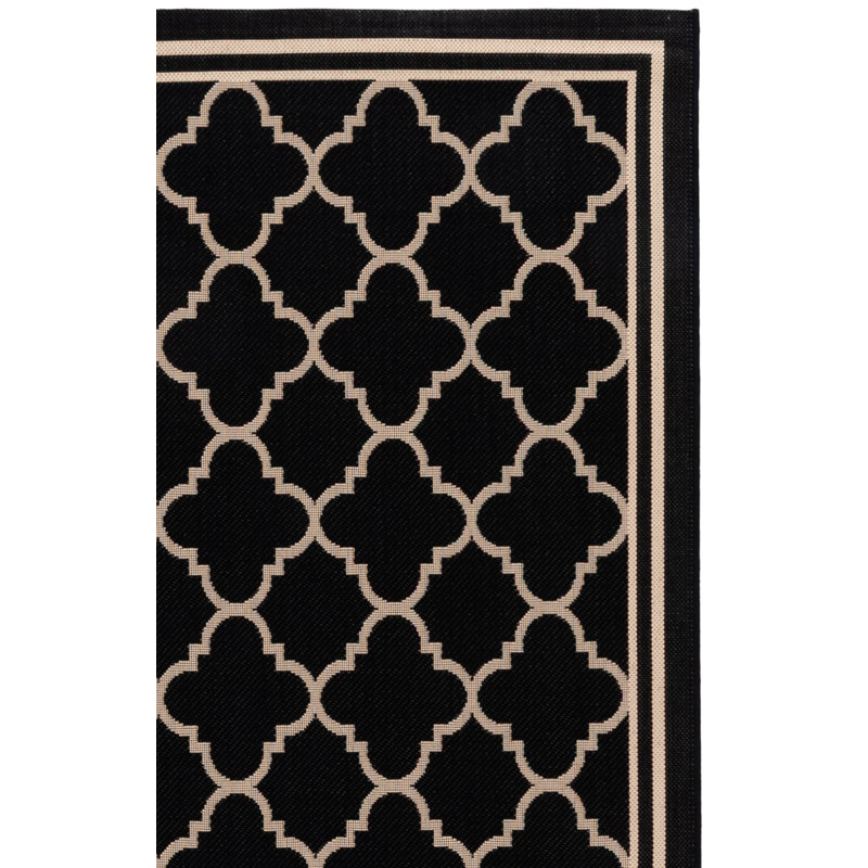 Herefordshire Performance Geometric Indoor/Outdoor Area Rug, Square 7'1