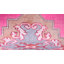 Tapis traditionnel d'Oppie fuchsia / violet-9132014