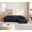 Canapé modulaire Cloud avec méridienne en L-1400592996