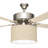 Ceiling Fan Linen Shade 8"D x 15" Dia. (Hand Made) + Fan Adapter kit + FREE Diffuser (Everything Needed In 1 Box)-73457493