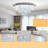 Glam Dimmable Crystal Chandelier-2139160828