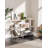 Veliz Acrylic Bookshelf, 3 tier Bookcase for Small Spaces, Acrylic Console Table