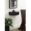 Kristie Solid Wood Block Floating Shelf with Storage-525611039
