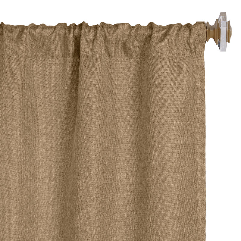 Panneau de rideau obscurcissant classique Modern, L 52 po x L 96 po, Gland
