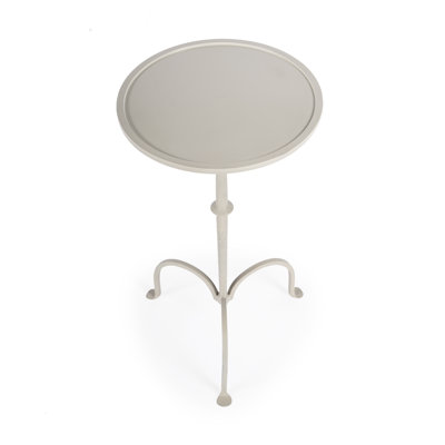 Founders Griege Iron Pedestal Side Table