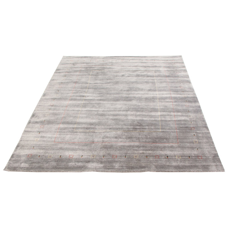 Tapis gris foncé Kashkuli Gabbeh 8 pi 0 po x 10 pi 0 po