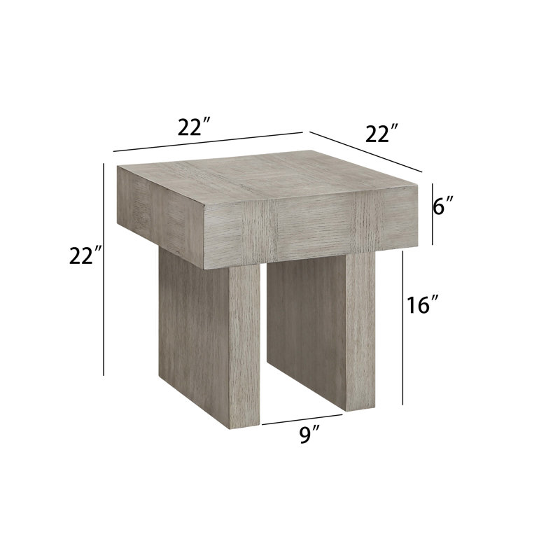 Table de bout rectangulaire Elegant