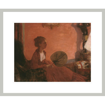 «Madame Camus» par Edgar Degas, impression giclée sur cadre