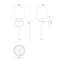 Luminaire mural / pour meuble-lavabo Bridgette-113873850