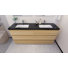 Santrice 70.8'' Double Bathroom Vanity with Acrylic Top