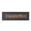 Outil de foyer rectangulaire en fer 15 po x