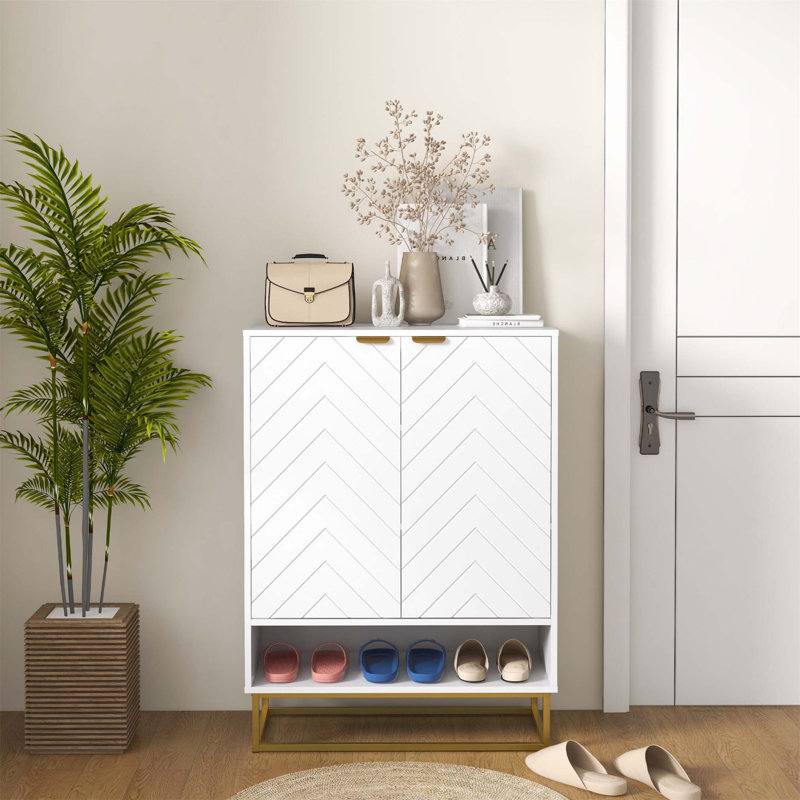12 Pair Shoe Storage Cabinet
