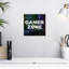 «Video Games Gamer Zone», impression sur toile-92563245