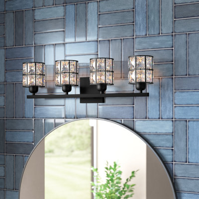 Éclairage pour salle de bain 4 lumières Ashburnham