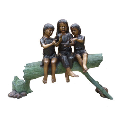People Metal Garden Statue