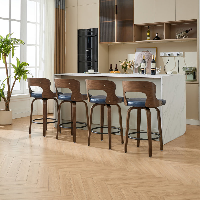 Tabourets de bar et de comptoir pivotants, Marine