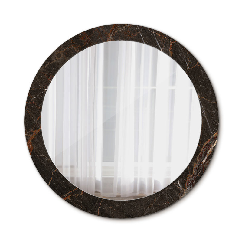 Huldar Glass Flat Wall Mirror