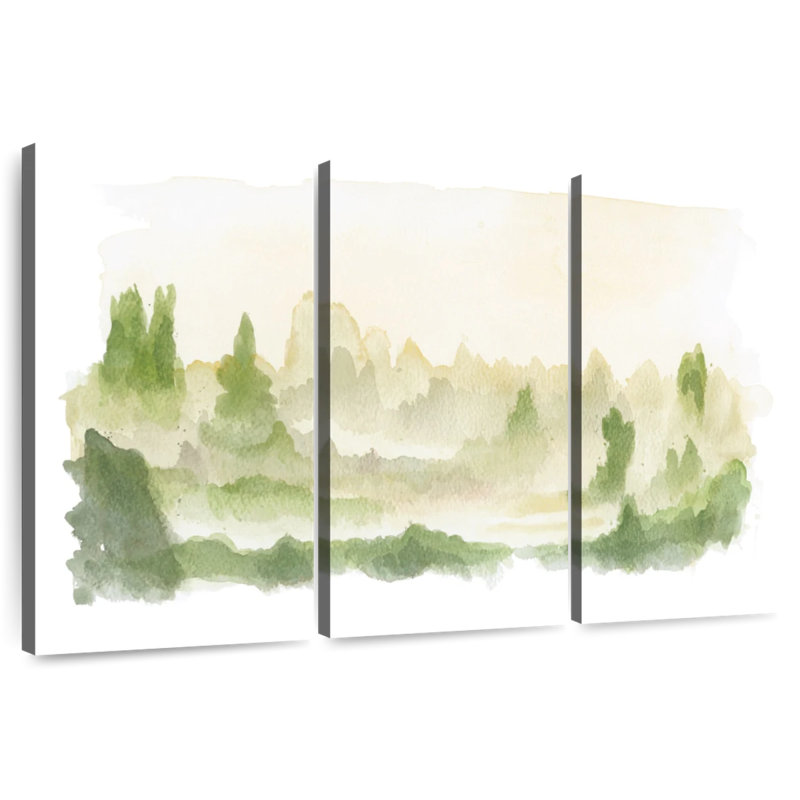 Avery Green Beginnings, 48" H x 74" W