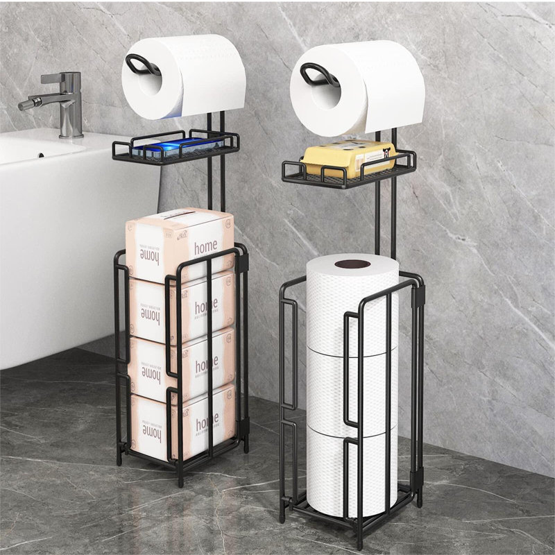 Porte-papier hygiénique sur pied