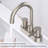 Bathroom faucet with 360 degree turn spout-110825937