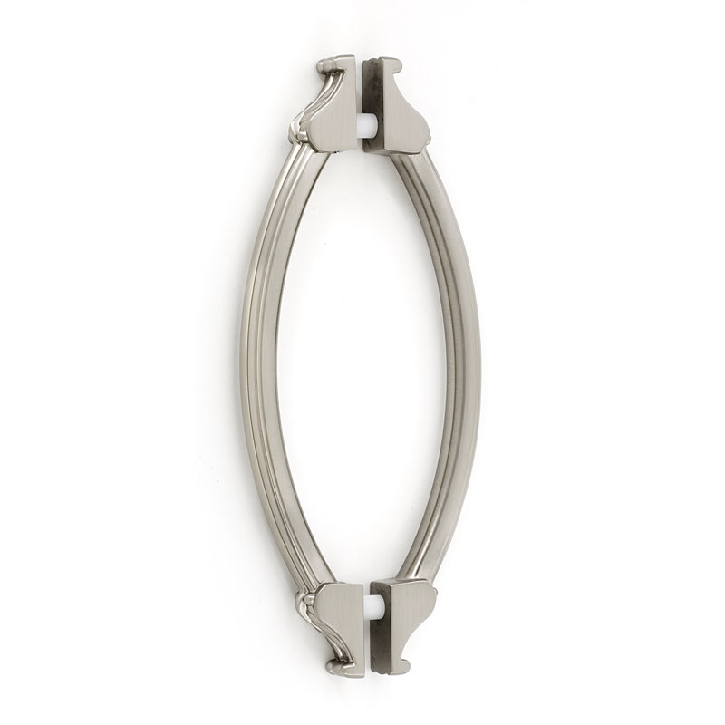 Fiore Arch Pull, Satin Nickel