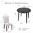 5 - Piece Dining Table Set with Soild Wood Dining Chair