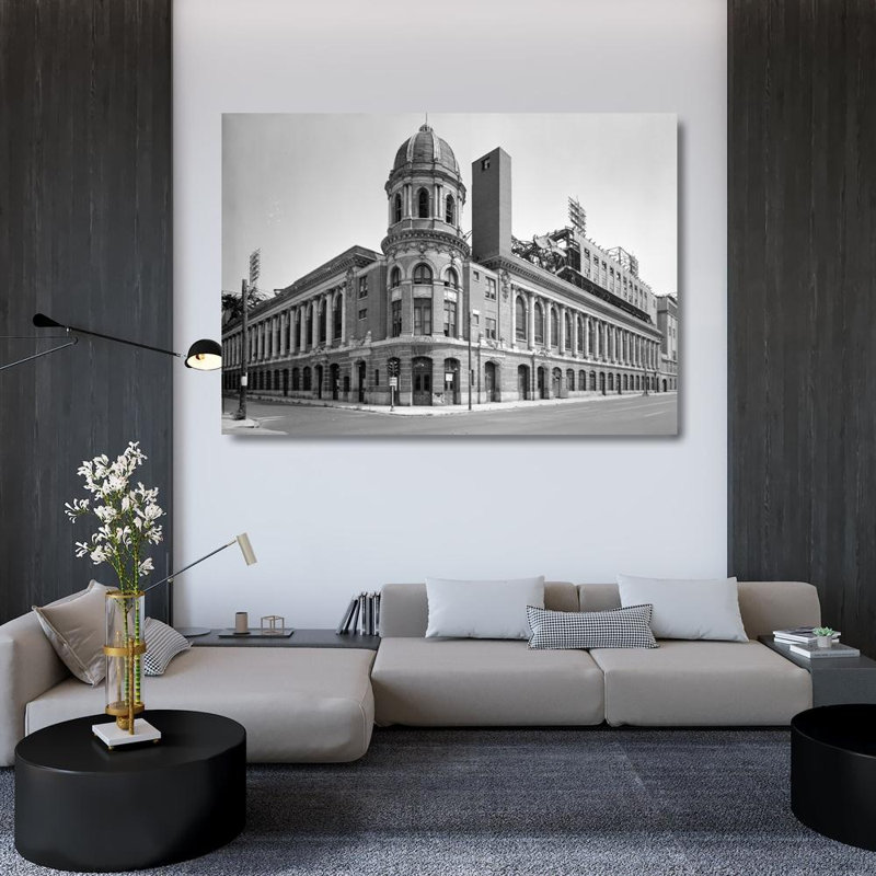 Shibe Park, 34" H x 48" W