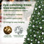 180cm H Lighted Artificial Christmas Tree