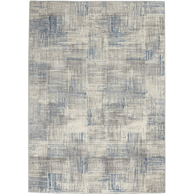 Tapis ivoire moderne Golda