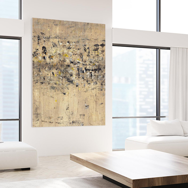 " Visitors From Afar ", 72" H x 72" W x 1.5" D