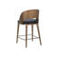 Upholstered Stool with Metal Frame-359296379-359296376