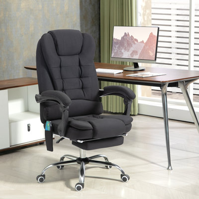 Barkett Upholstered Executive Chair with Massage Feature