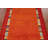 Orange Gabbeh Indian Area Rug 5x8