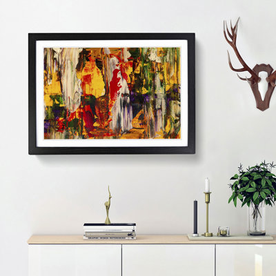 Abstract Art Painting Vol.213 by S.Johnson - Picture Frame Painting Print