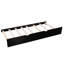 Lit simple en L avec tiroirs pratiques et lit gigogne convertible avec rangement fonctionnel-129631077