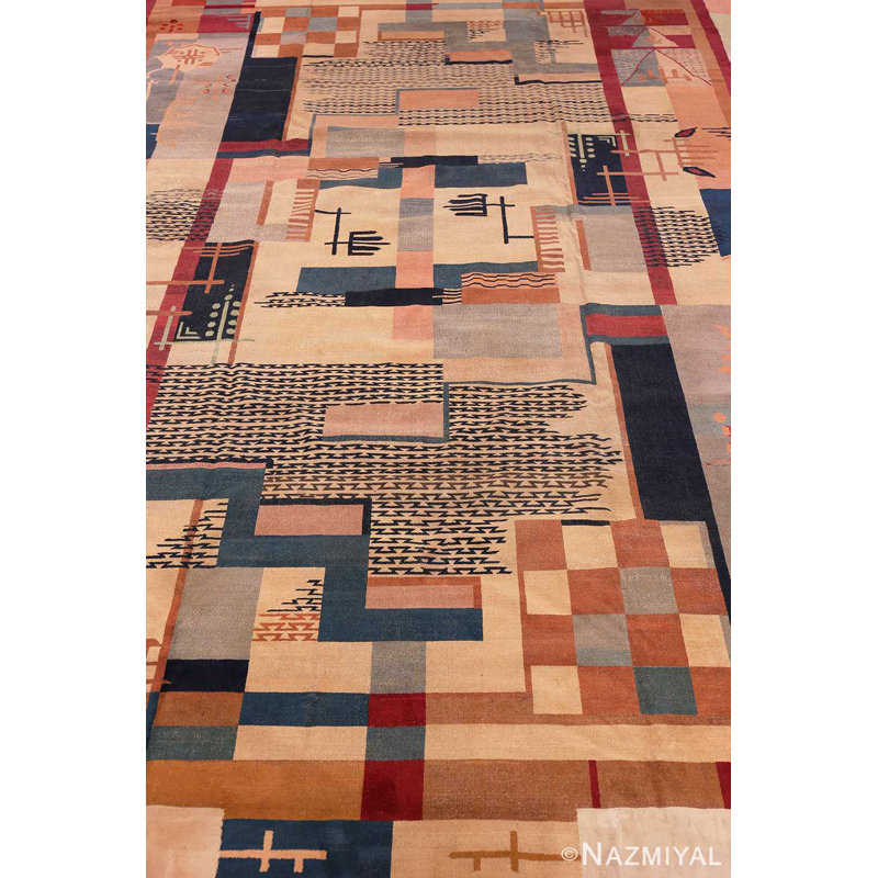 One-of-a-Kind Rectangle 12'7" X 18'7" Hand Knotted Area Rug