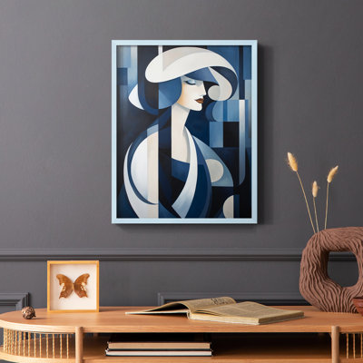 WOMEN Series XLII - reproduction encadrée de qualité supérieure - prête à être accrochée - aucun clou requis