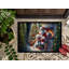 Paillasson Bichon Frise et Père Noël-112753725