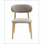 Chaise d'appoint Kacey Gray Boucle Finish (ensemble de 2)
