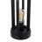 22.75'' Black USB Table Lamp with LED bulbs