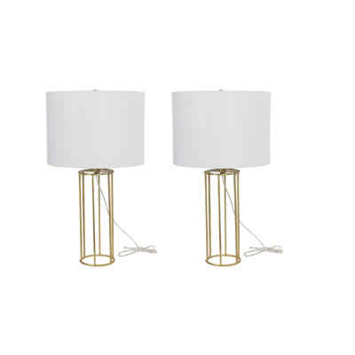 Lampe de table en métal Velmarie