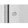 Rotolo 44" W X 76" H Bypass Semi-Frameless Shower Door
