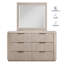 Commode 6 tiroirs et miroir Henry-1598023612