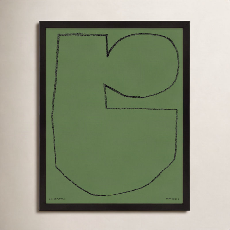 Forest 2 Painting by Michael Kempen, Black , 30" H x 24" W x 1.25" D