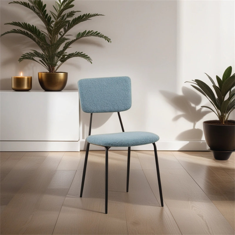 Chaise d'appoint Kelcea, Bleu