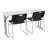 Heavy-Duty Plastic Armless Stacking Chair with Contoured Back-50072353-50072356