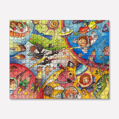 1000-Piece Jigsaw Puzzle, 26.8 x 18.9 inches | High-Quality 100% Cardboard, Vibrant Design | Perfect for Family Fun, Stress Relief & Educational Play | Gift for Adults & Kids | Box Size: 13.2 x 9.1 x 2.0 inches