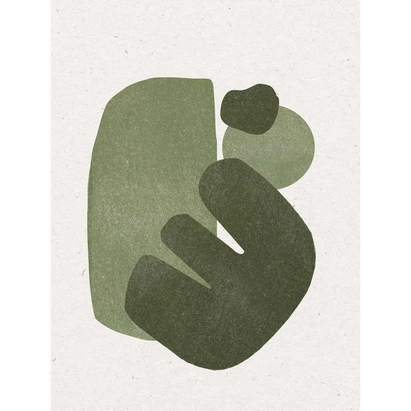 " Modern Green Shapes " by THE