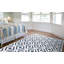 Tapis turquoise / blanc Ewald-29235661